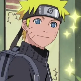 🦊 Naruto Anime, Manga, Naruto, Uzumaki Naruto, Ninja, Kreskówka, Shonen telegram sticker