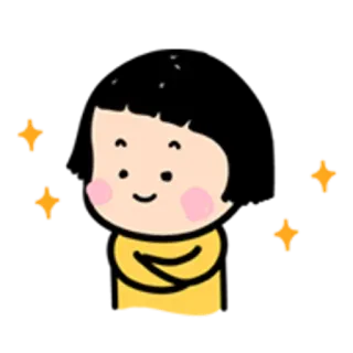 👧 telegram sticker