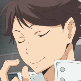 💗 Oikawa Tooru Haikyuu!! Anime, Haikyuu, Oikawa, Tooru, Personaggio, Sticker telegram sticker