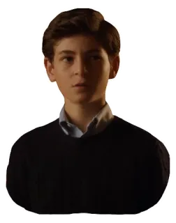 😯 Bruce Wayne Gotham Bruce Wayne, Gotham, ragazzo, teenager, DC Comics, personaggio telegram sticker