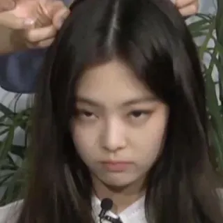 😠 Meme, engraçado, expressão, retrato, rosto, menina telegram sticker