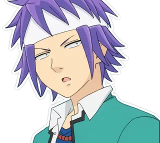 😒 Shun Kaidou The Disastrous Life of Saiki K. Anime, Kaidou, Shun Kaidou, Saiki K, A Vida Desastrosa de Saiki K telegram sticker