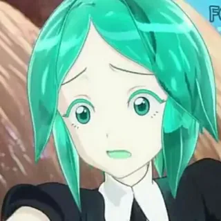 😥 Phosphophyllite Houseki no Kuni anime, character, phosphophyllite, houseki no kuni, gem, manga telegram sticker