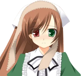 😖 Anime, Hầu gái, Nhân vật, Manga, Minh họa telegram sticker