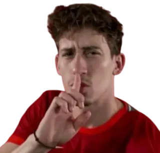 🤫 静寂, シー, 指, 静か, 秘密 telegram sticker
