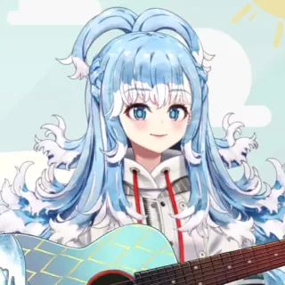 💧 Kobo Kanaeru vtuber, 动漫, 女孩, Kobo Kanaeru telegram sticker