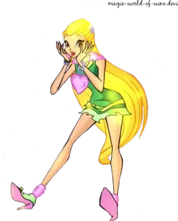 😳 Stella Winx Club fada, desenho animado, magia, winx club telegram sticker
