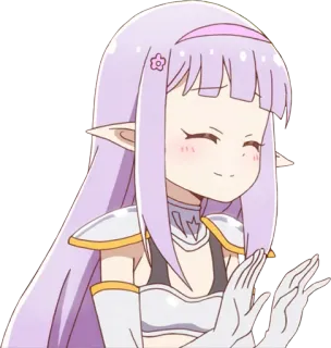 😅 Anime, Cartoon, Elf, Figur, Fantasy whatsapp sticker