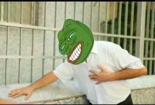 🤣 Pepe the Frog meme, pepe, internet meme, frog, green telegram sticker