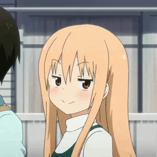 🍜 anime, girl, cute, smug telegram sticker
