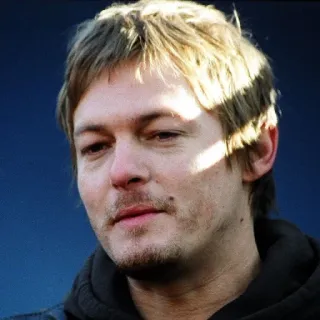 ☺️ Norman Reedus ator, celebridade, pessoa, retrato telegram sticker
