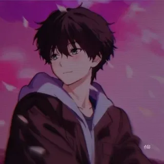 ❤️‍🔥 Anime boy, Anime, Nam, Chân dung, Thẩm mỹ, Manga whatsapp sticker