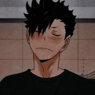 🌟 Kuroo Tetsurou Haikyuu!! anime, manga, kuroo tetsurou, haikyuu telegram sticker