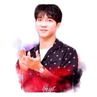 👏 by ist мужчина, знаменитость, аплодисменты, корейский, актер, портрет whatsapp sticker