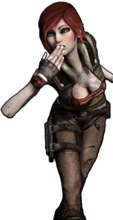 😘 Lilith Borderlands Video game, Personagem, Borderlands, Lilith, Sereia whatsapp sticker