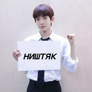 👍 НИШТЯК ロシア語, スラング, 良い, かっこいい, ポジティブ, 表現 telegram sticker