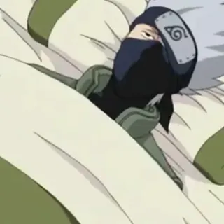 ⚡️ Kakashi Naruto anime, kakashi hatake, ninja, hidden leaf village, manga telegram sticker