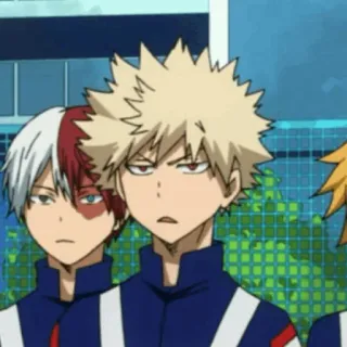 🎭 Katsuki Bakugo My Hero Academia Anime, My Hero Academia, Katsuki Bakugo, Shonen, Karakter Anime, Todoroki, Bakugo telegram sticker