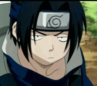 🎧 Sasuke Naruto anime, manga, sasuke, naruto, uchiha telegram sticker