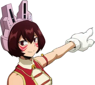 😼 Pixie-Bob My Hero Academia Anime, Personaje, Pixie-Bob, My Hero Academia telegram sticker