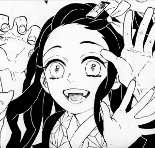 🌿 Nezuko Kamado Demon Slayer Anime, Manga, Demon Slayer, Nezuko, Nezuko Kamado whatsapp sticker