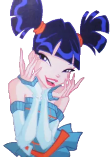 ✌ Musa Winx Club anime, desenho animado, magia, fada, Winx telegram sticker