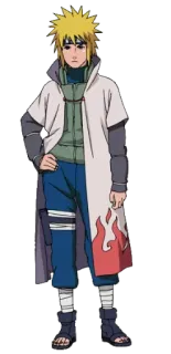 🤓 Minato Namikaze Naruto อนิเมะ, นารูโตะ, มินาโตะ, โฮคาเงะ telegram sticker