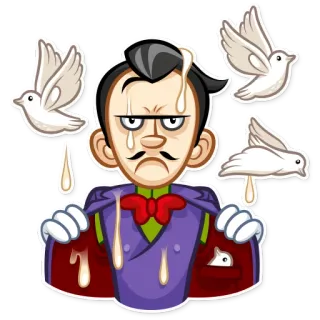 Marcus the Magician telegram stickers