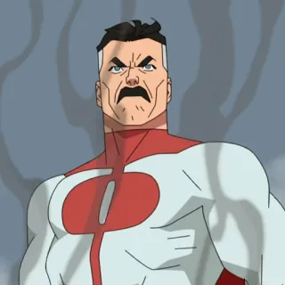 🌐 Omni-Man Invincible Superheld, Cartoon, Viltrumit, Invincible, Omni-Man telegram sticker