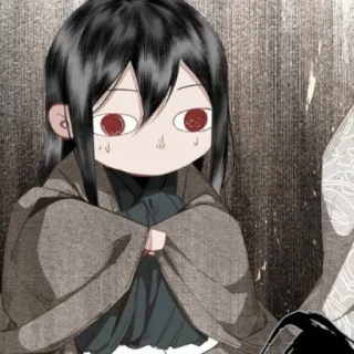 ⚪ Anime, Cartoon, Niedlich, Kind, Illustration telegram sticker