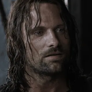 💍 Aragorn Lord of the Rings Aragorn, Senhor dos Anéis, Viggo Mortensen, Fantasia, Personagem de filme whatsapp sticker