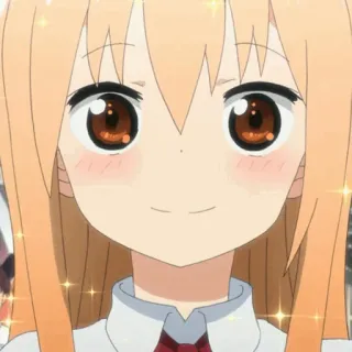 🍕 anime, cute, cartoon, girl, smile telegram sticker