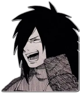 😄 Madara Uchiha Naruto Anime, Mangá, Naruto, Madara, Uchiha, Adesivo telegram sticker