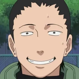 🗡 Shikamaru Nara Naruto Shikamaru, Naruto, Anime, Mangá, Personagem, Engraçado telegram sticker