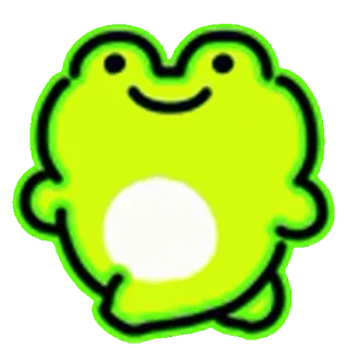 Neon Frog (@ShoutoEmoji) telegram emojis 🚶‍♂️