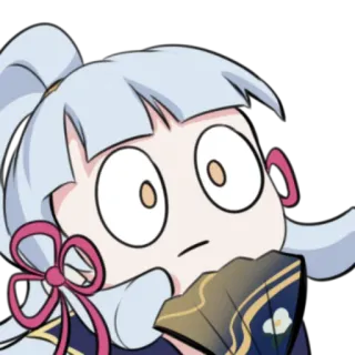 😟 Ayaka Genshin Impact Anime, Genshin Impact, Ayaka, Fã telegram sticker