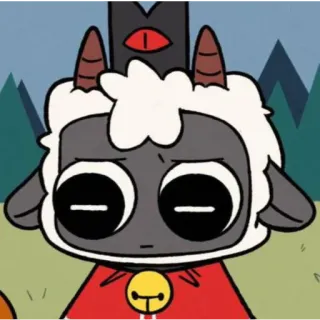 😅 Lambert Cult of the Lamb telegram sticker