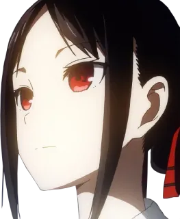😑 Kaguya Shinomiya Kaguya-sama: Love Is War Anime, Kaguya-sama, Love is War, Kaguya Shinomiya, Romance, Scuola telegram sticker