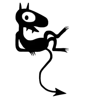 👌 Luci Disenchantment ปีศาจ, การ์ตูน, ปีศาจ, ความชั่วร้าย, แอนิเมชั่น, Disenchantment telegram sticker