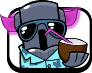 🥴 Видеоигра, Темный рыцарь, Кокос, Лето, Отдых telegram sticker