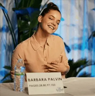 💫 Barbara Palvin BARBARA PALVIN model, celebrity, woman, person telegram sticker