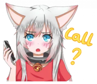 Lily – Tsundere Neko  whatsapp stickers