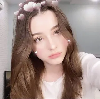 🌸 mulher, menina, beleza, corações, filtro, retrato telegram sticker