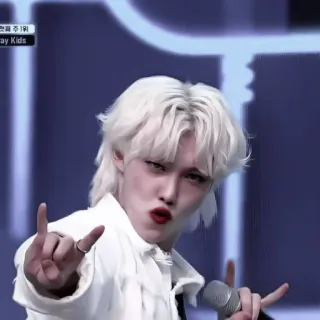 🐣 K-Pop, Idol, Musik, Performance, Stray Kids, Felix telegram sticker