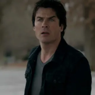 🖤 Damon Salvatore The Vampire Diaries vampir, acara TV, supranatural, Ian Somerhalder telegram sticker