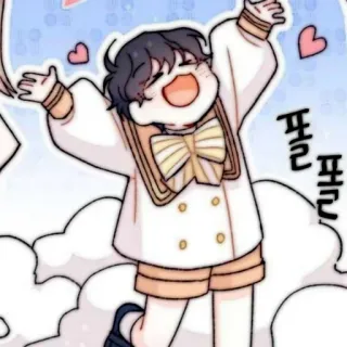 🧸 폴
폴 Desenho animado, Bebê, Criança, Fofo, Kawaii, Anime, Corações whatsapp sticker