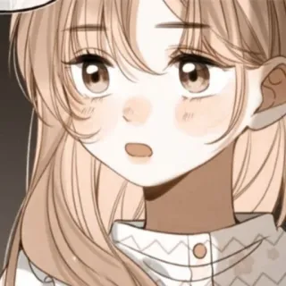 🪜 อนิเมะ, การ์ตูน, ผู้หญิง, ภาพเหมือน, ภาพประกอบ, น่ารัก telegram sticker