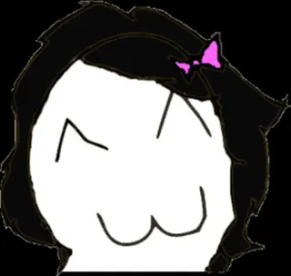 😂 animé, dessin animé, fille, mignon telegram sticker