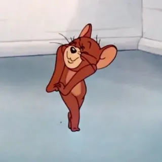 💗 Jerry Mouse Tom and Jerry Jerry Mouse, Personnage de dessin animé, Animation, Drôle, Tom et Jerry whatsapp sticker