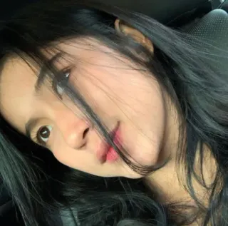 🌸 retrato, mulher, menina, pessoa, rosto, beleza telegram sticker